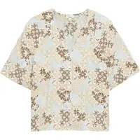 s.Oliver Gecrêpte Bluse aus Viskosemix