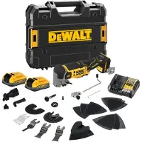 DeWalt Akku-Multi-Tool DCS359S2-QW - 18 V - Vibration Damping System - 2x3,5Ah