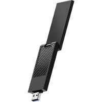 Cudy WU5400, Kabellos, USB, WLAN, Wi-Fi 6E (802.11ax), 2402 Mbit/s, Schwarz