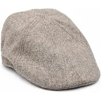 Suitable Flat Cap Wool Twill Beige