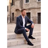 Magnanni Herren Business Schuhe 19531 - Blauw - Größe 42,5