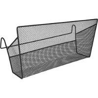 Merkloos Hängender Nachttisch-Organizer - Schwarz - 15,5 x 39 x 19 cm