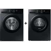 Samsung WW90CGC04 Waschmaschine + DV90DG52A0ABEG Wärmepumpentrockner Bundle