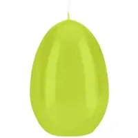 Kopschitz Kerzen Eikerzen Klarlack Lime Grün 120 x Ø 80 mm, 6 Stück