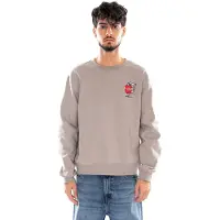 The North Face U Gear UP GET OUT RLX Crew-graphic stone slab (2MB) S