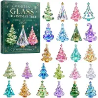 Beherger Generisch 2026 Mystery Countdown Reveal Bundle Überraschungs-Unboxing-Sammelpackung für Festliche Freude (Green, 26x18cm), für Weihnachtsdekoration, Heimdekoration & Festgeschenk