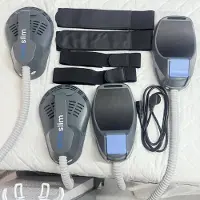 StarTech.com EMS-Body-Sculpt-Gerät - 4 RF-Handgriffe - Hochintensives elektromagnetisches Muskeltraining - Muskelaufbau - Fettverbrennung - Hautstraffung - EU-Stecker