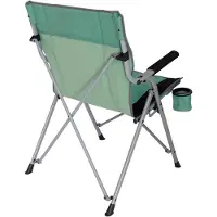 Eurotrail Klappstuhl arras 64 x 91 cm stahl/polyester grün/schwarz