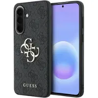 GUESS PU 4G Metal Logo Case for Samsung Galaxy A57 Grey