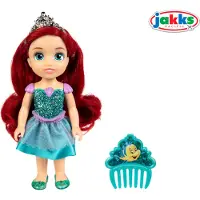 JAKKS Pacific Disney-prinzessinnen 6 Puppen + Kamm Zufälliger Versand Sortiert 15 Cm Mehrfarbig Kinder Mehrfarbig One Size