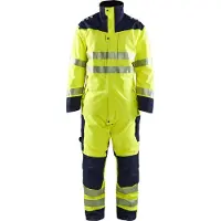 Blakläder Multinorm Winter Overall 6317, Farbe:High Vis Gelb/Marineblau, Größe:XXL