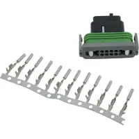Namz Harley Davidson Fld 1690 12-13/fld 1690 Abs 12-16 Nhd-72130-04 Steckverbinder Silber Silber One Size