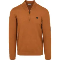 No-excess Half-Zip Pullover Caramel - M