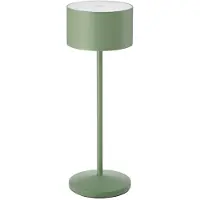 Sigor Akku-Tischleuchte Veluna 245mm salbeigrün 1W FlexMood 2200K/2700K IP44 120/115lm Ra80 USB-C