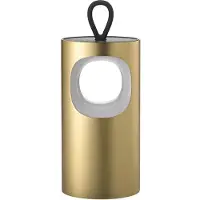 Sigor Akku-Tischleuchte Lunari 160mm goldfarben