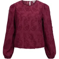 Object Damen Blusen Objmya Re L/s Top Noos - Bordeaux - Größe 44