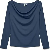 Vero Moda Bluse Ice 10340793 Dunkelblau Regular Fit