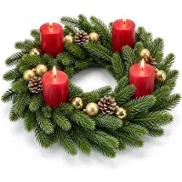Relaxdays Adventskranz