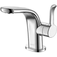 TRIZERATOP Waschtischarmatur mit Klick-Klack-Ablauf, CENTO CROMO, Chrom