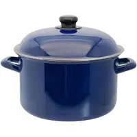 Magni ELO Fleischtopf Royalblau emailliert 24cm 13224