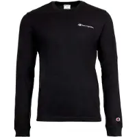 Champion Longsleeve "Longsleeve Athletic Jersey Combed 180 LS Tee 1er Pack", Herren, Gr. XXL, schwarz, Shirts Longsleeve