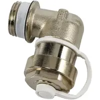 Flamco FL Füll- u. Entleerstopfen EXCL. Durchg. G1/2a x G3/4 Schlauchanschl., MS vern.