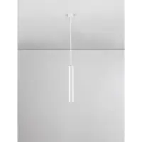 Nova Luce Pendelleuchte Ami GU10 Weiß Aluminium Ø5,5cm 9011336