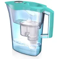 Laica UFSBE02, Manueller Wasserfilter, 3 l, Transparent, Türkis