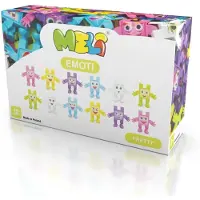 Meli Emoti Pretty Spielfiguren-Set – 12 bunte Figuren für Maxi klocki