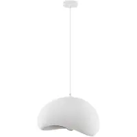 Nova Luce Pendelleuchte Aere E27 Weiß 40x32cm 9002660
