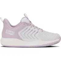 K-Swiss Damen US LGHT PADEL WHITE/ORCHID HUSH/PURPLE ROSE-M Weiß Größe 38 94901-160-M