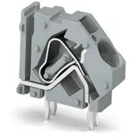Wago 745-853/006-000/999-950 Anreihbare Leiterplattenklemme,16 mm2,Rastermaß 10 mm,lichtgrau 745853006000999950 - 100 Stück
