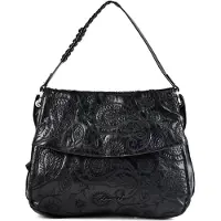 Desigual Vielseitige schwarze Damentasche: Umwandelbar zum Rucksack, stilvoll & praktisch