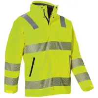 Kübler Wetterparka REFLECTIQ PSA 2 warngelb Form 1975 Grösse S