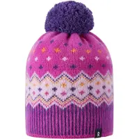 Reima Pohjoinen Wollmütze, Plum Purple, 48-50