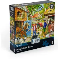 The House of Puzzles Puzzle Appletree Lane 1000 Teile Landschaft
