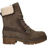 Rieker Damen Stiefelette mit Warmfutter und -TEX Y8119, Größe:37 EU, Farbe:Braun