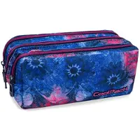 Sonstiges COOLPACK 3 ABTEIL Mäppchen Federmappen Schülermäppchen Schule Case Pink Magnolia für Mädchen Jungen Teenager Jugendliche BLUMEN