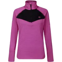 Regatta Dare 2B - "Iced Core II" Midlayer für Damen, Stretch RG13218 (32 DE) (Extremes Pink/Schwarz)