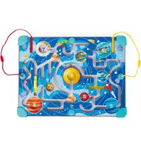 Hape Lernspielzeug Space Maze & Tangram Spielbrett für Kinder