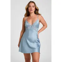 Hunkemoller Slipdress Viktoria Blau