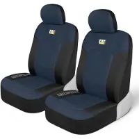CAT Autositzbezüge für Autos, LKWs und SUV, 2 Stück, MeshFlex Autositzbezug, Vor