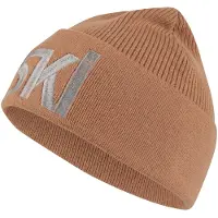 Falke Unisex Mütze, Onesize, Braun, Rippe, Schurwolle