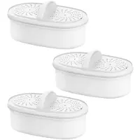 Dripio Wasserfilter-Ersatzfilter, 3er-Pack, NSF-, reduziert Blei und Chlor