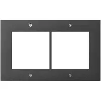 Gira 850267 Designrahmen 2-fach Türstation AP TX_44 Anthrazit