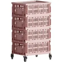 HAY - Colour Crate Rollcontainer, blush