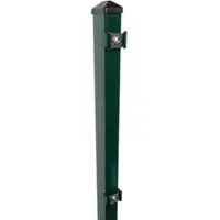 FA-Bausysteme Zaunpfosten Moosgrün Klemmplättchen Höhe: 1830 mm