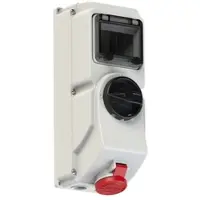 Pce 7613-9 CEE-Steckdose abschaltbar DIN 16A 3p 9h IP44/IP54 76139