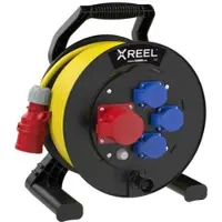Pce 9350193-p Kabeltrommel XREEL 310 1xCEE 16A 5p 400V,3xSSD 30m 5G2,5 N07V3V3-F K35 gelb IP54 9350193p