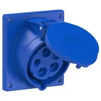 Pce 425-9f9 CEE-Anbausteckdose schräg (92x100mm) 32A 5p 9h IP44/IP54 4259f9